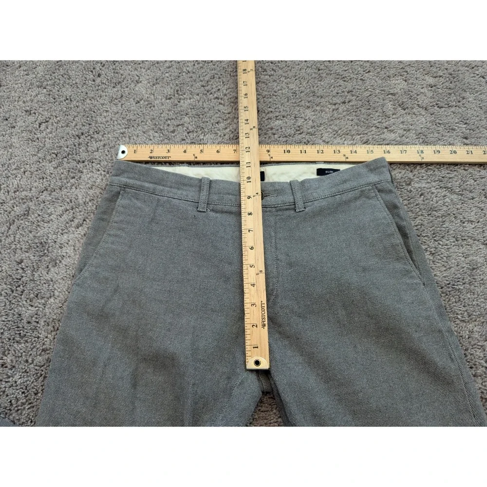 J. Crew Flex Chino Pants Men's 30x32 Gray Office Casual Business‎